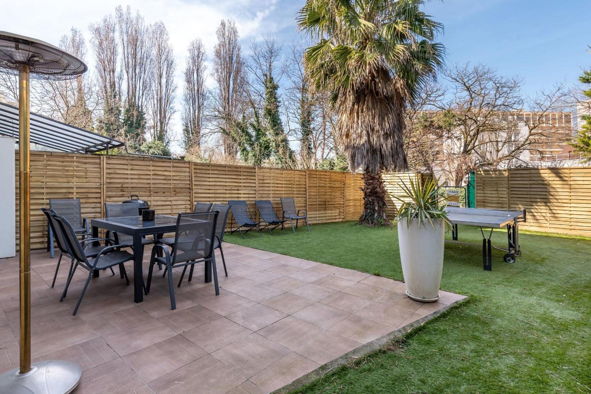Maison Frappaz - 4 Bedrooms With Garden Villeurbanne Dış mekan fotoğraf